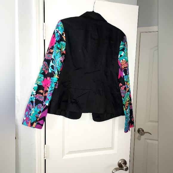 NICOLE MILLER FLORAL WOMEN JACKET - Picture 3 of 3